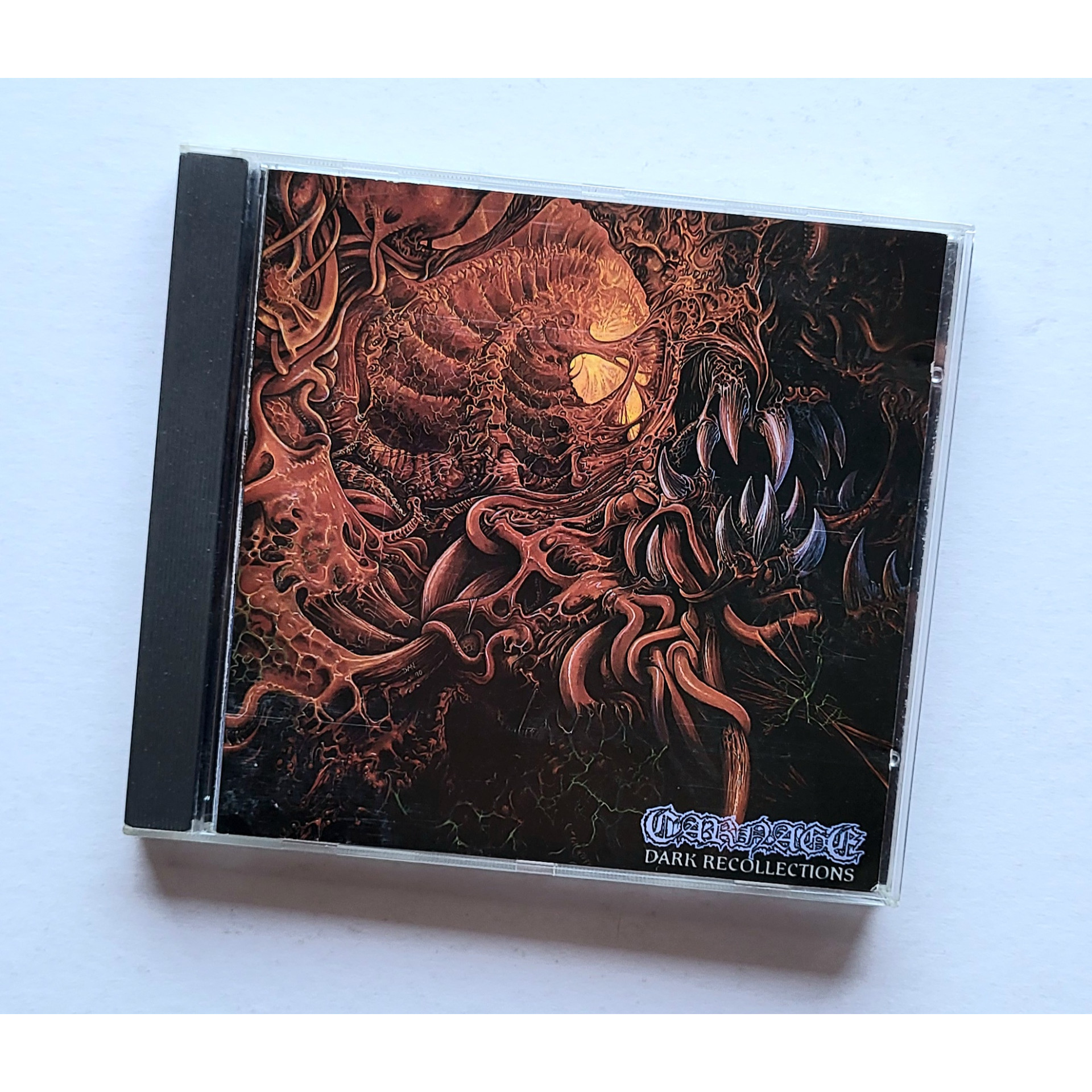 Carnage Dark Recollections CD UK 1990